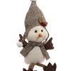 Raz 9.75" Country Cabin Decorative Sitting White Bird with Scarf and Cap Stuffed Animal Figure -Southern Tide Shop Belk 513