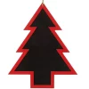 Raz 16.5" Black and Red Country Rustic Tree Shaped Christmas Ornament -Southern Tide Shop Belk 542