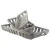 Raz Set of 3 White Washed Rectangular Woven Baskets 32.75" -Southern Tide Shop Belk 560