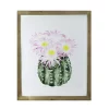 Raz 24" Pink and Yellow Cactus Decorative Wooden Framed Print Wall Art 2 Raz 24" Pink and Yellow Cactus Decorative Wooden Framed Print Wall Art -Southern Tide Shop Belk 567