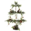 Raz 28" Green and Brown Pine Cone Iced Artificial Tree Christmas Tabletop Decor 1 Raz 28" Green and Brown Pine Cone Iced Artificial Tree Christmas Tabletop Decor -Southern Tide Shop Belk 572