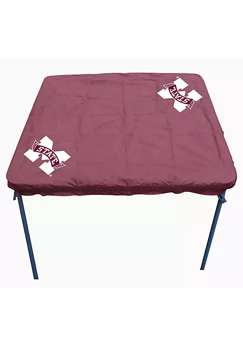 Rivalry Modern Sports Team Logo Design Mississippi State Card Table Cover 3 Rivalry Modern Sports Team Logo Design Mississippi State Card Table Cover