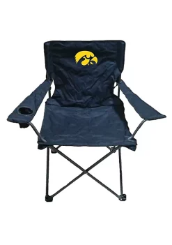 Rivalry Modern Sports Team Logo Design Iowa Adult Tailgate Chair