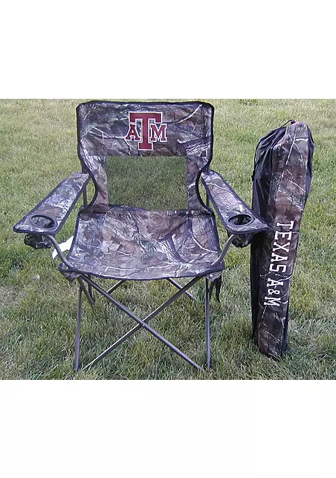 Rivalry Modern Sports Team Logo Design Texas A&M Realtree Camo Chair 4 Rivalry Modern Sports Team Logo Design Texas A&M Realtree Camo Chair - Image 2