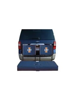 Rivalry Modern Sports Team Logo Design Illinois Tailgate Hitch Seat Cover
