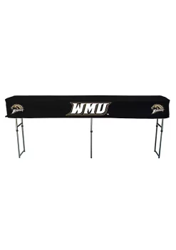 Rivalry Modern Sports Team Logo Design Western Michigan 6 Foot Table Cover