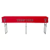 Rivalry Modern Sports Team Logo Design Texas Tech 6 Foot Table Cover