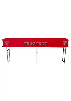 Rivalry Modern Sports Team Logo Design Texas Tech 6 Foot Table Cover