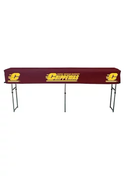 Rivalry Modern Sports Team Logo Design Central Michigan 6 Foot Table Cover