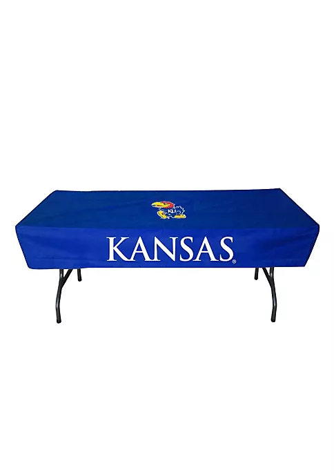 Rivalry Modern Sports Team Logo Design Kansas 6 Foot Table Cover 4 Rivalry Modern Sports Team Logo Design Kansas 6 Foot Table Cover - Image 2
