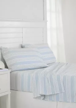 Southern Tide® Striped Cotton Sheet Set -Southern Tide Shop Belk 85